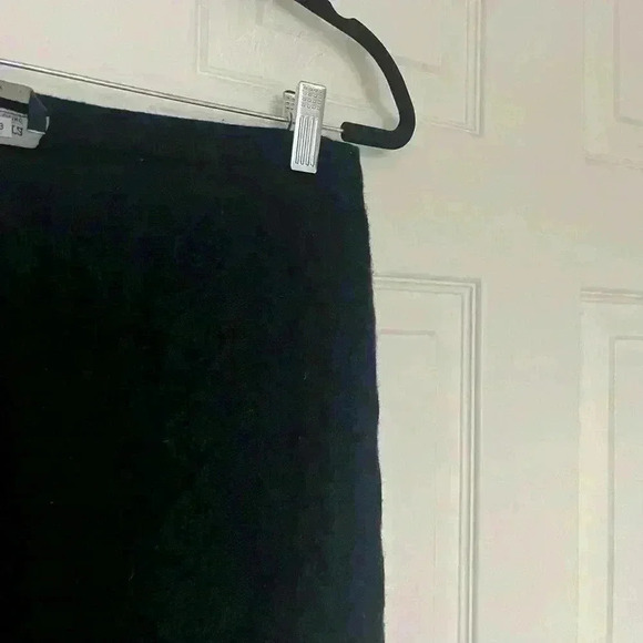 Maxmara wool pencil skirt large  black gonna - Picture 2 of 4